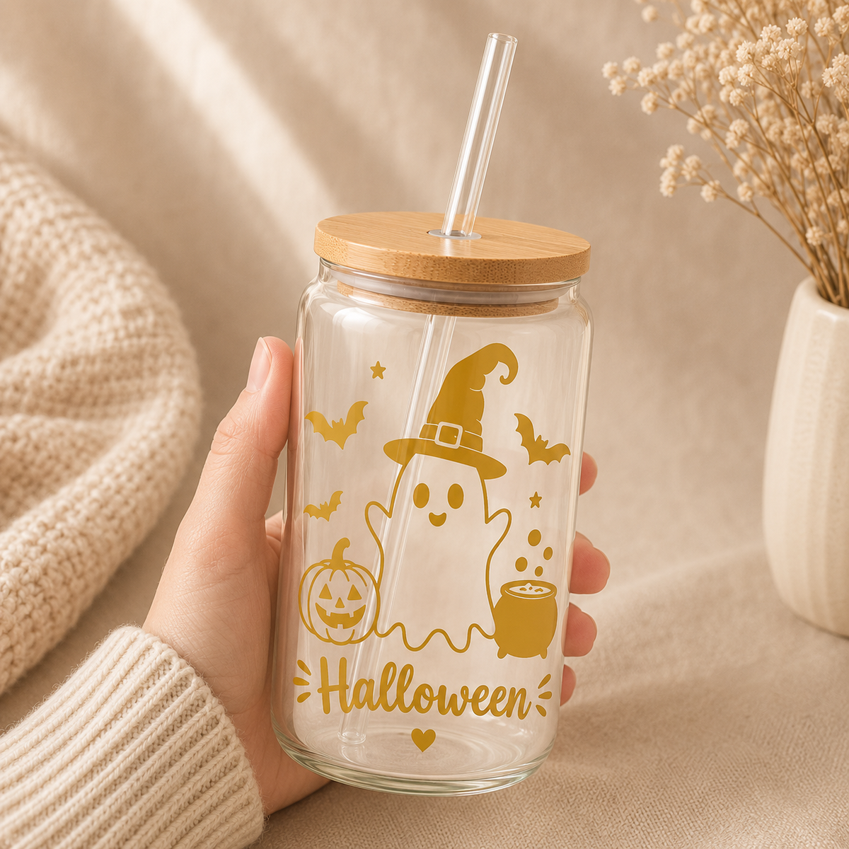 Gobelet Halloween en verre