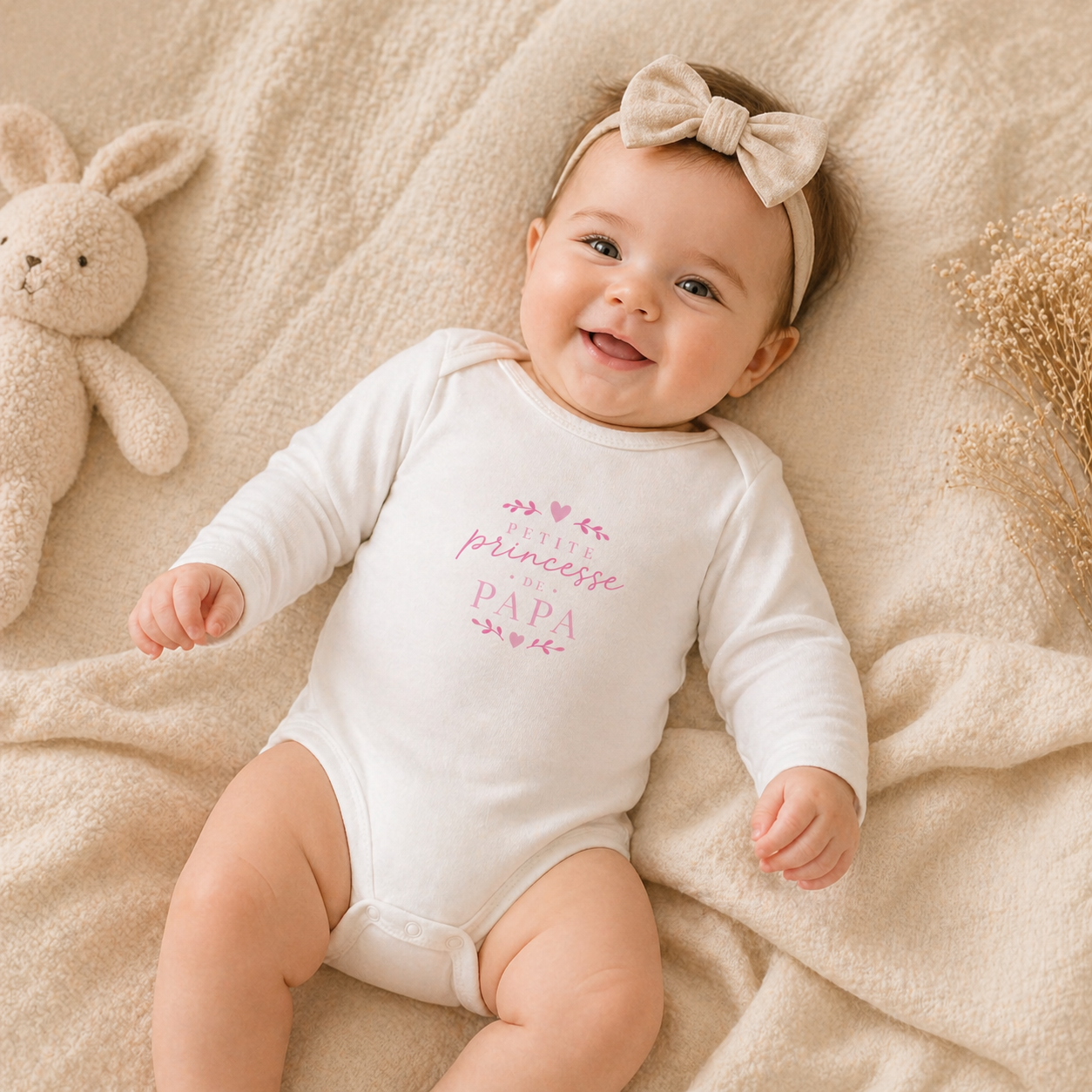 Body bébé - petite princesse de papa