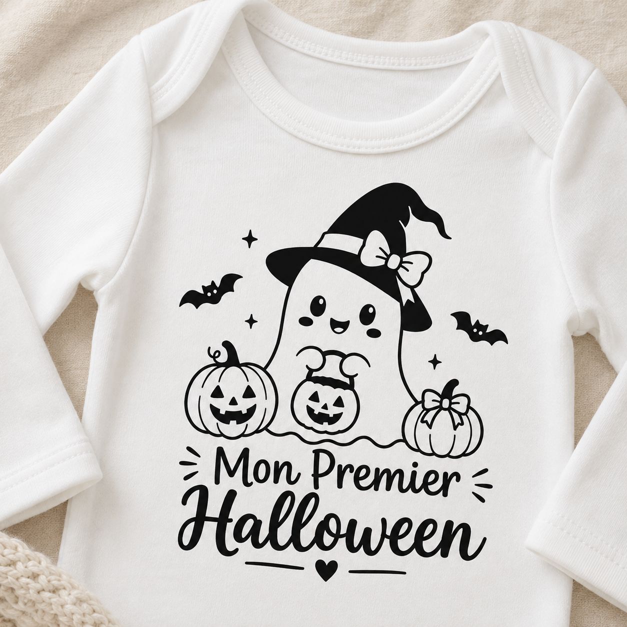 Body bébé Halloween – Mon premier Halloween