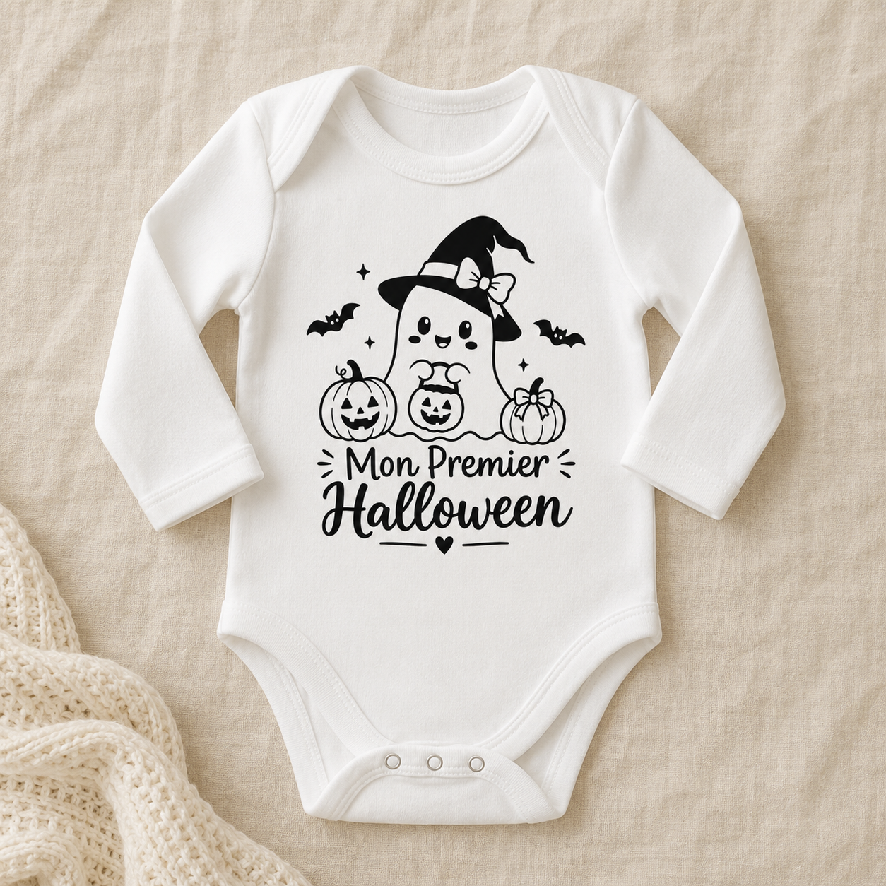 Body bébé Halloween – Mon premier Halloween