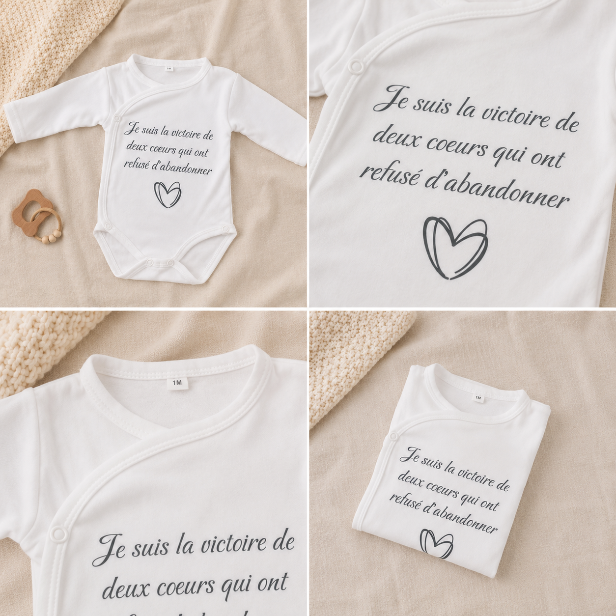 Body bébé après un parcours PMA