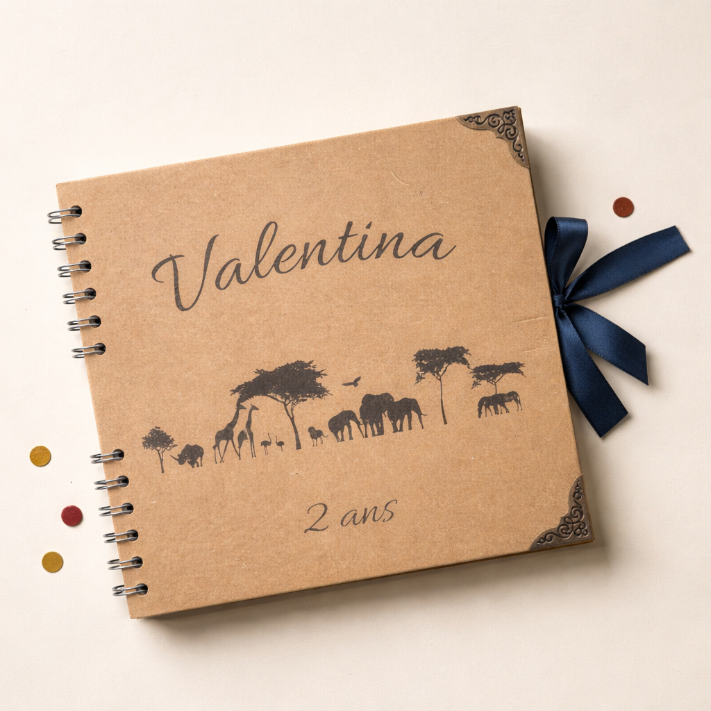 Livre d’or d’anniversaire personnalisé inspiré du "Roi Lion"