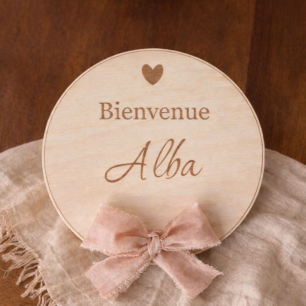 Coffret de naissance personnalisé – Les premiers souvenirs de bébé