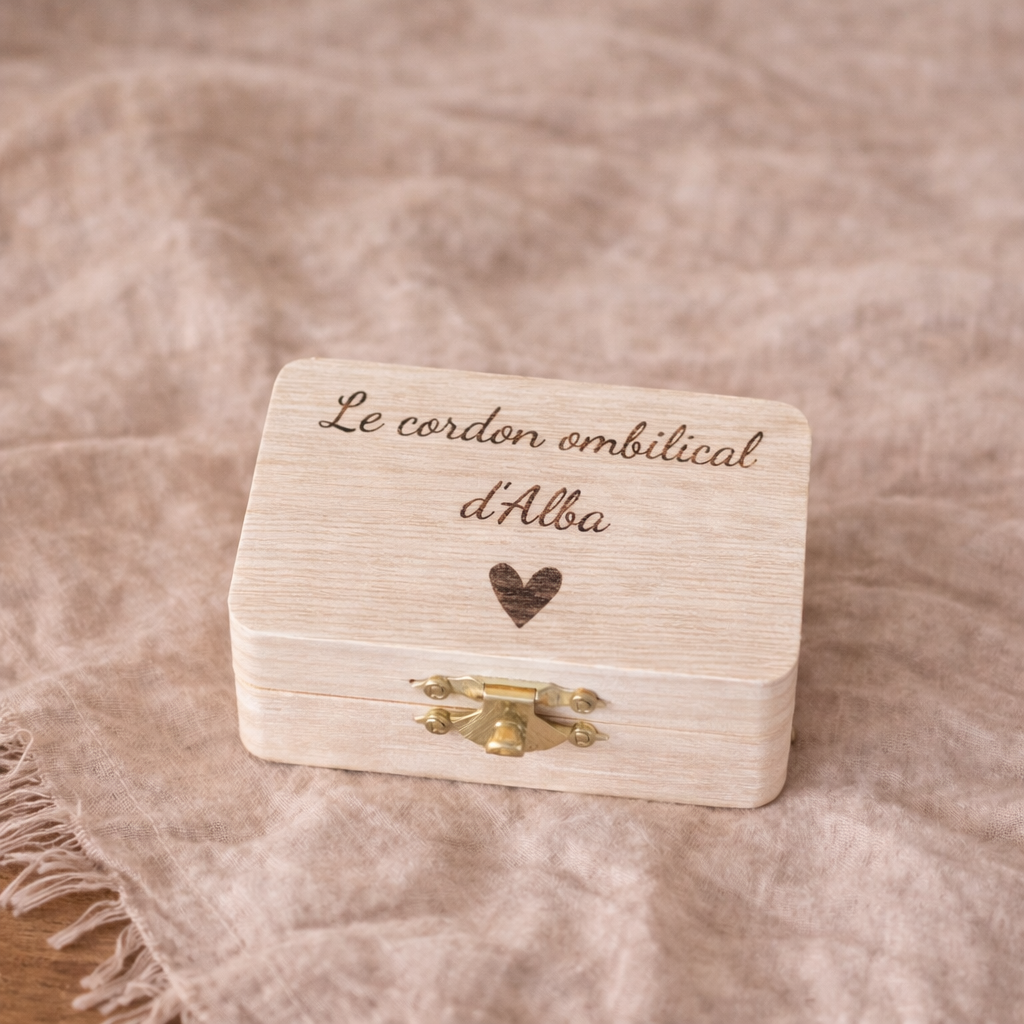 Coffret de naissance personnalisé – Les premiers souvenirs de bébé