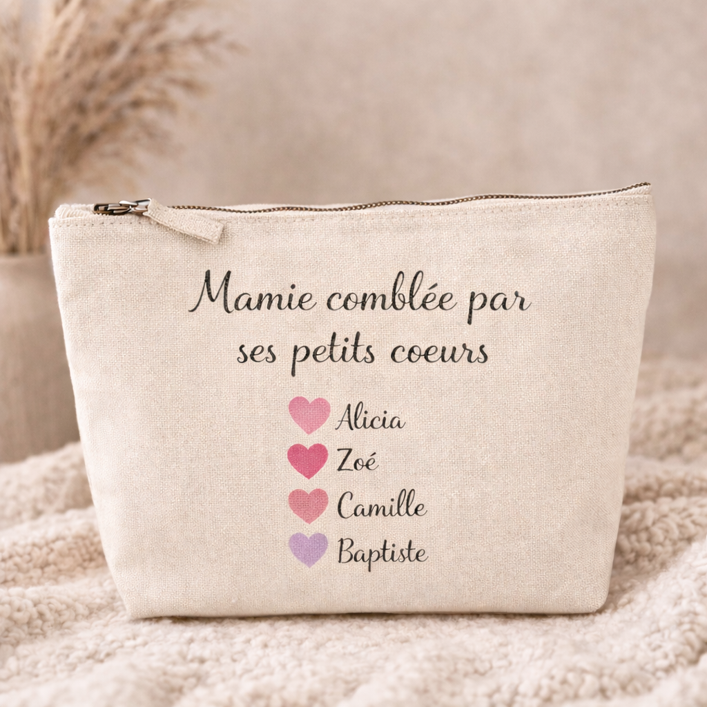 Trousse Mamie Personnalisée avec Prénoms