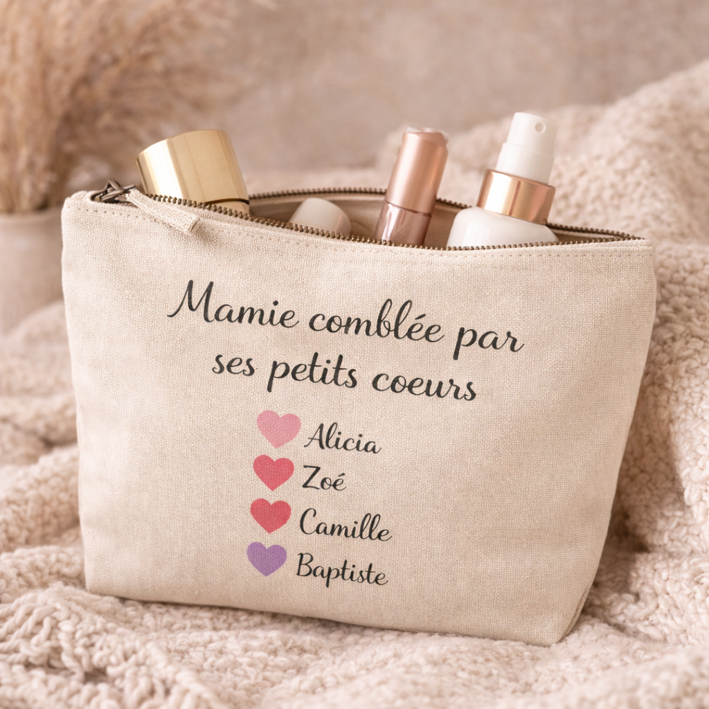Trousse Mamie Personnalisée avec Prénoms