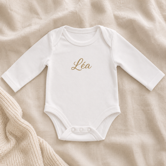 Body bébé personnalisé avec prénom