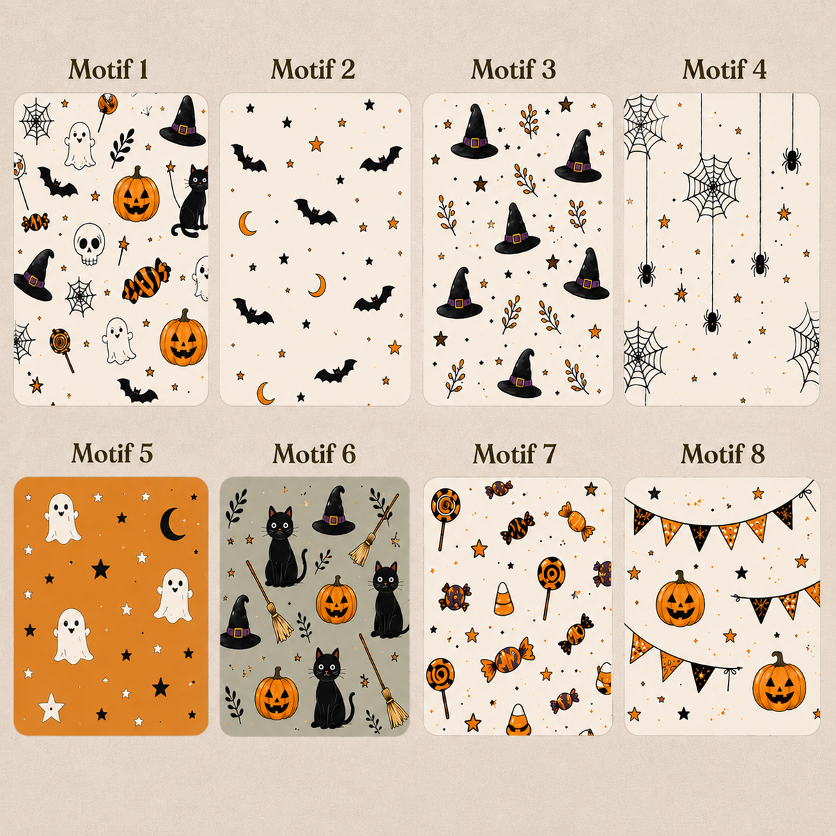 Plaque en bois personnalisée "Mon premier Halloween" - Motif au choix