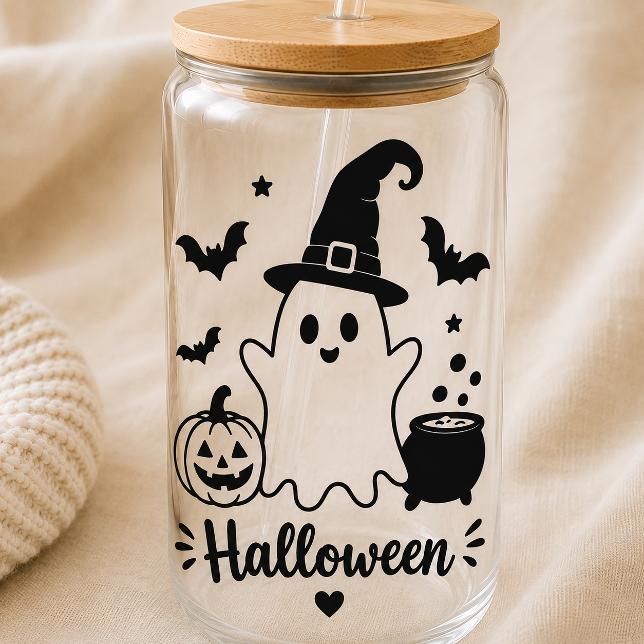Gobelet Halloween en verre