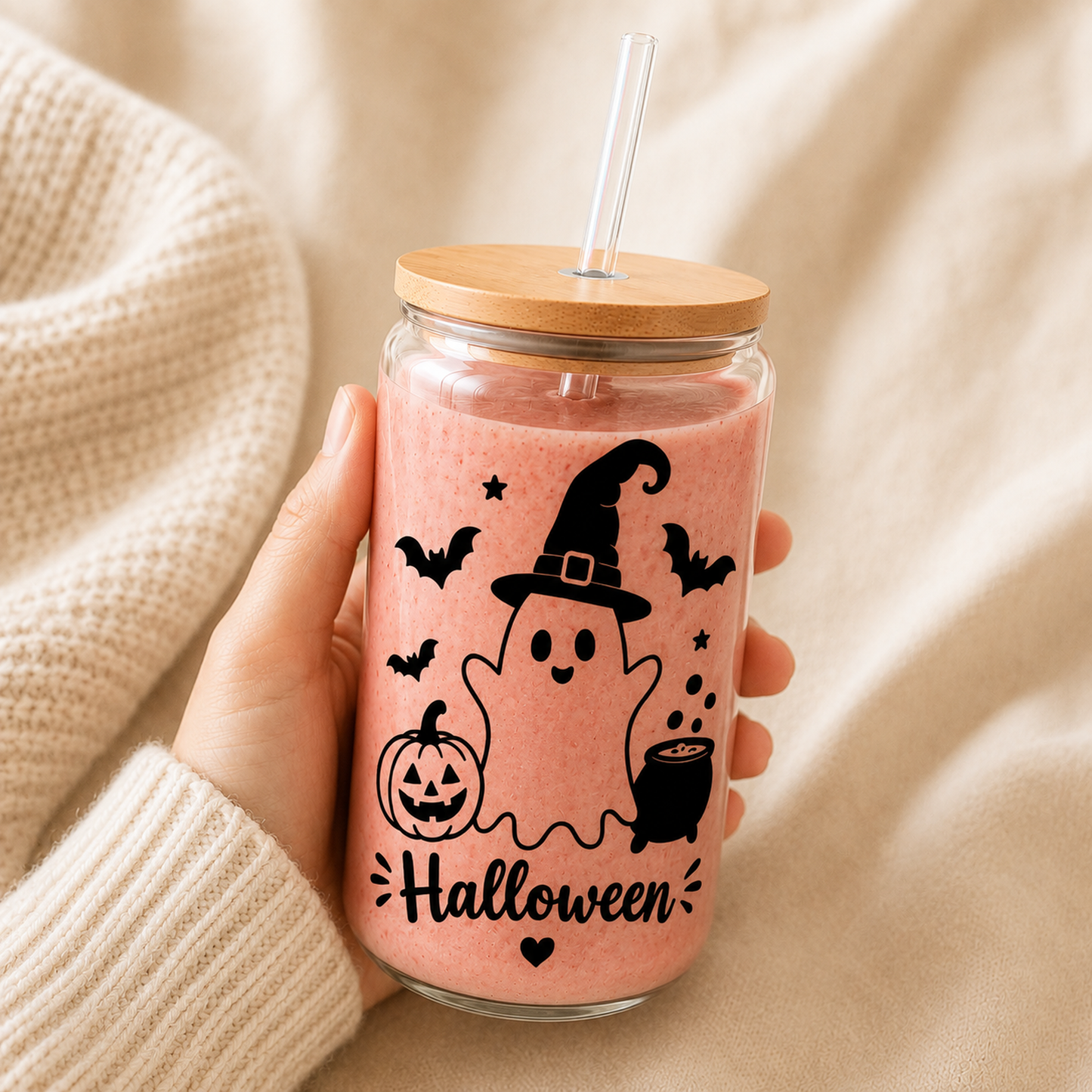Gobelet Halloween en verre