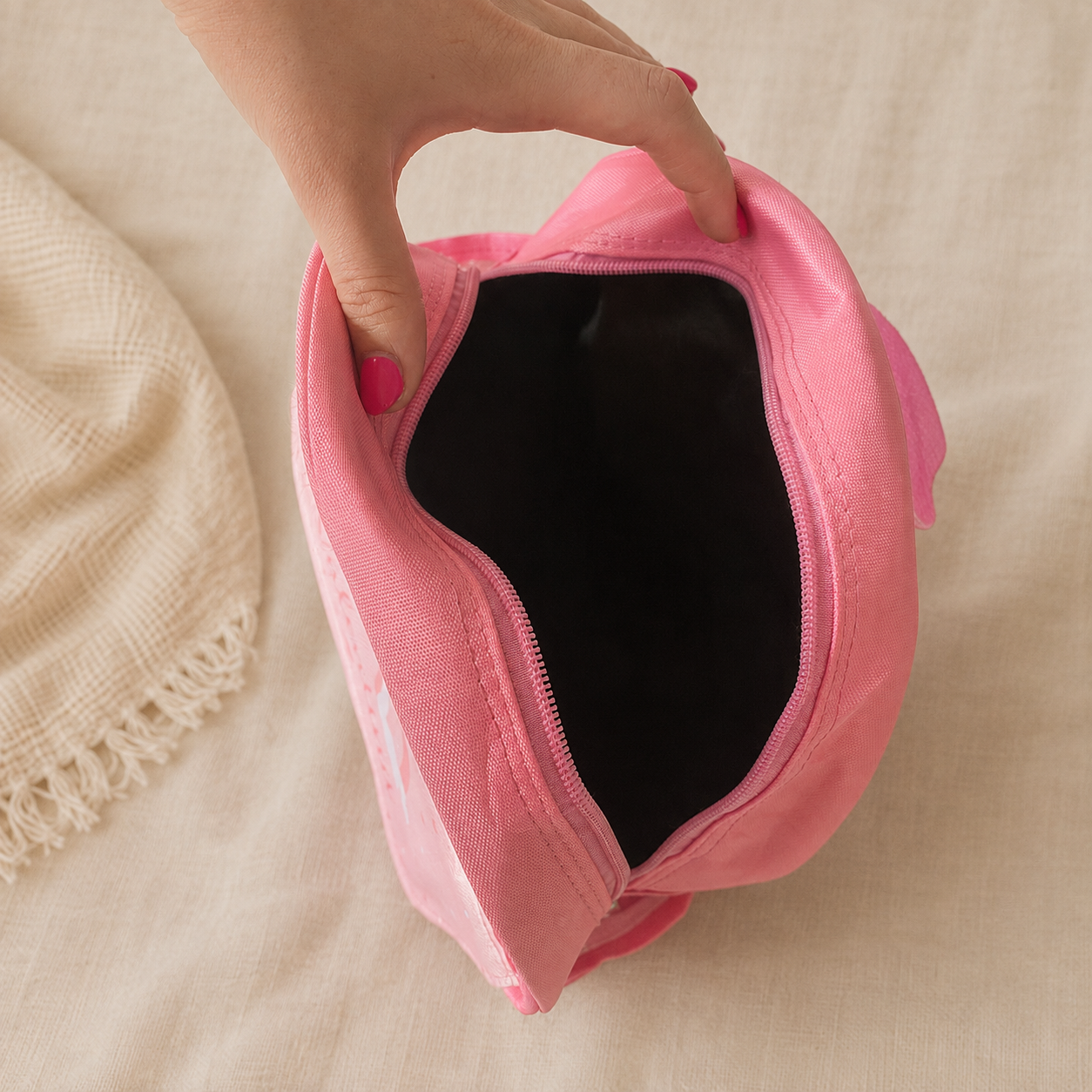 Ensemble école personnalisé enfant avec sac à dos, gourde et boîte à tartines - Arc-en-ciel