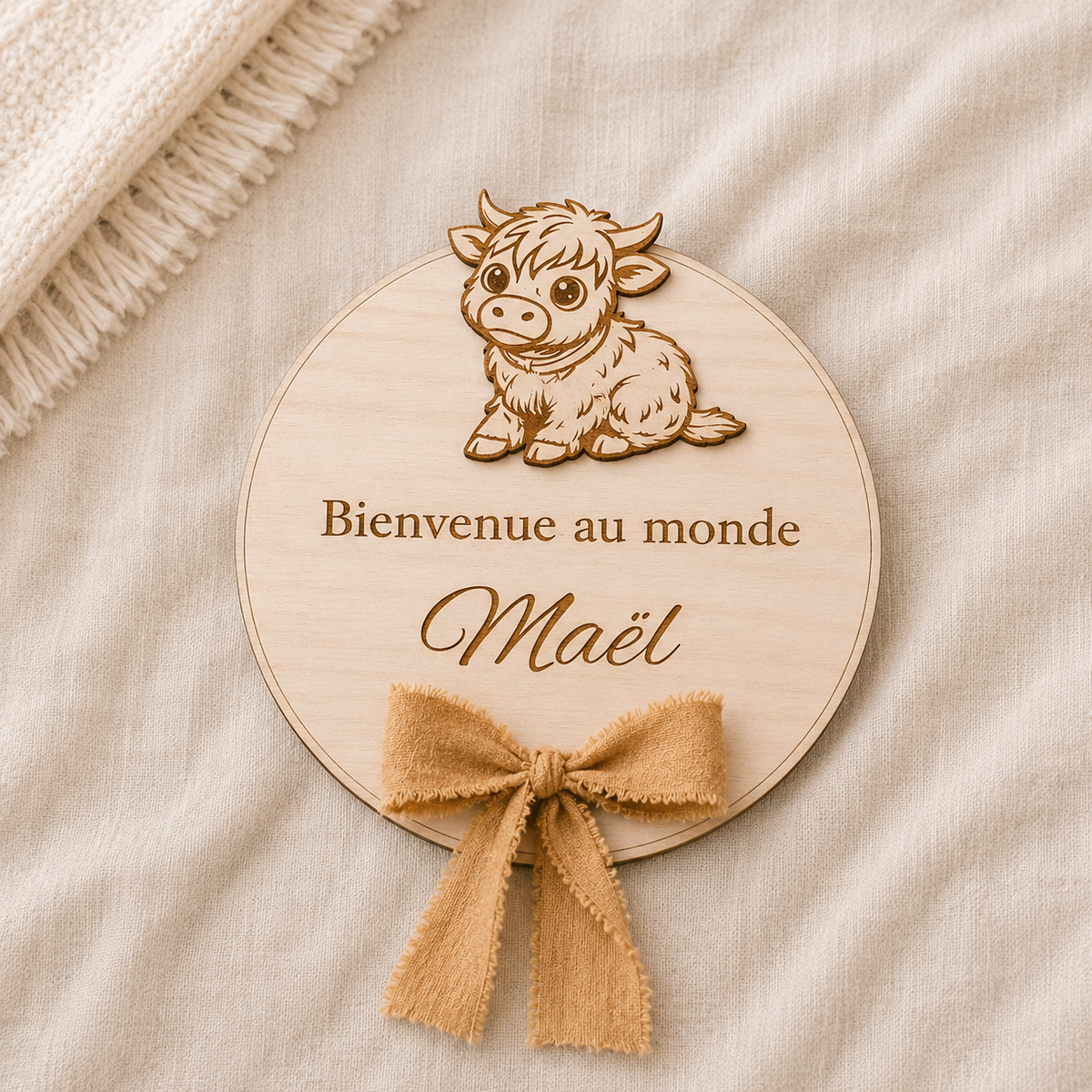 Coffret bébé naissance en bois - Les premiers souvenirs