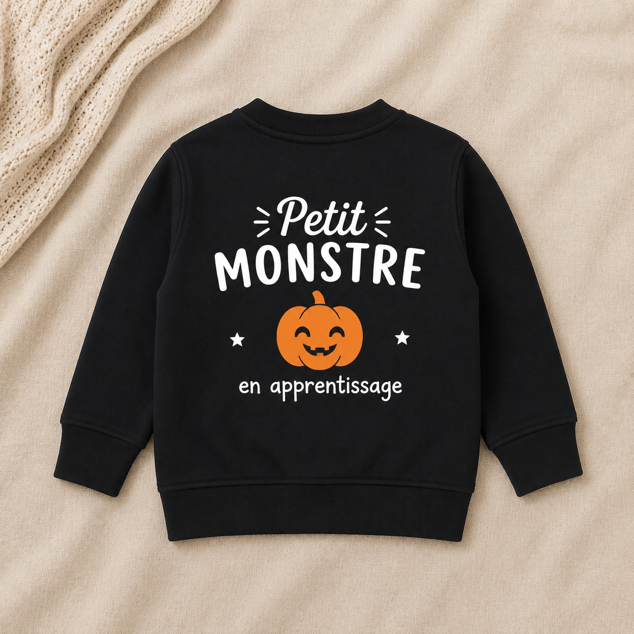Pull personnalisé enfant « Petit Monstre »
