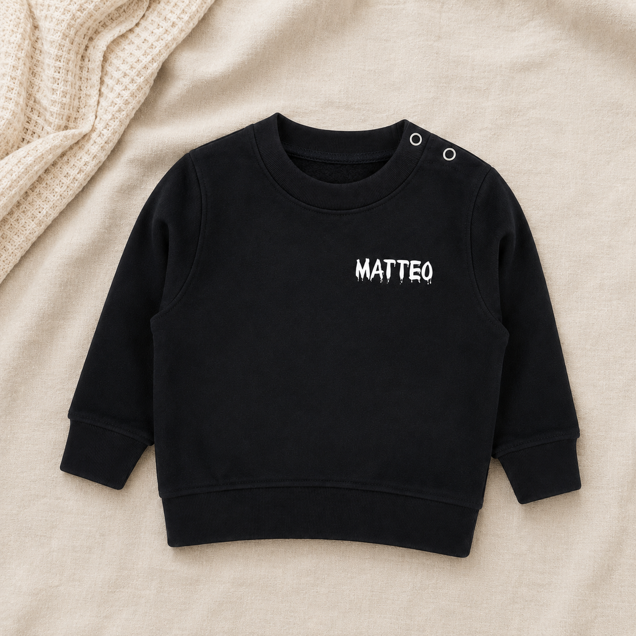 Pull personnalisé enfant « Petit Monstre »