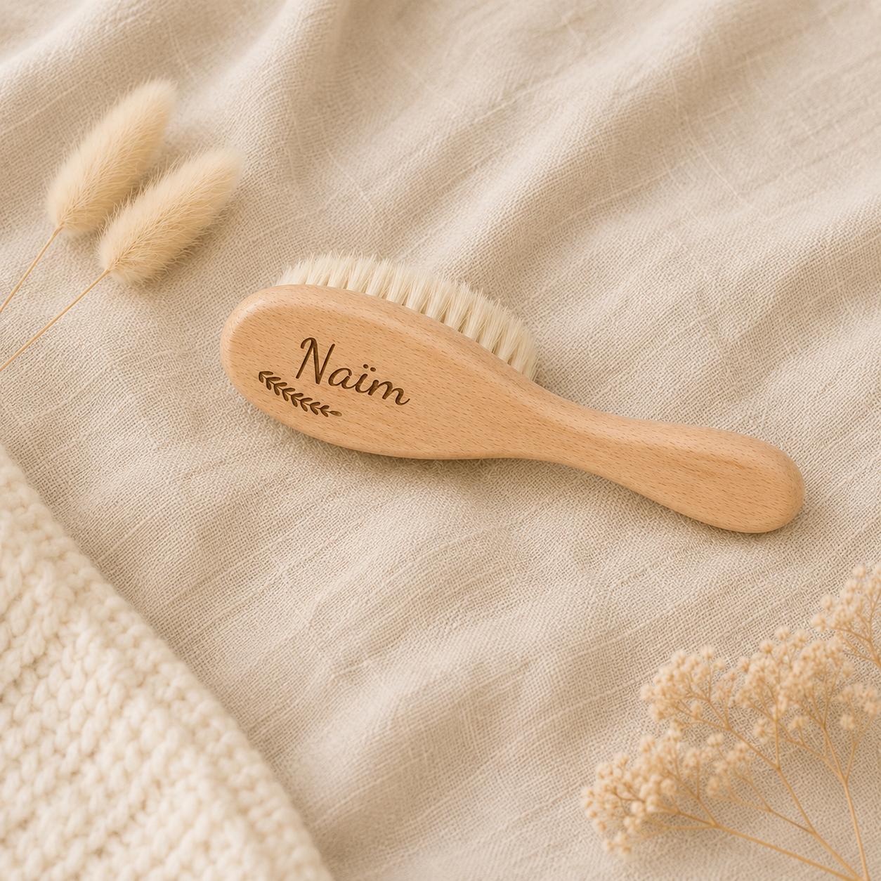 Brosse douce personnalisée