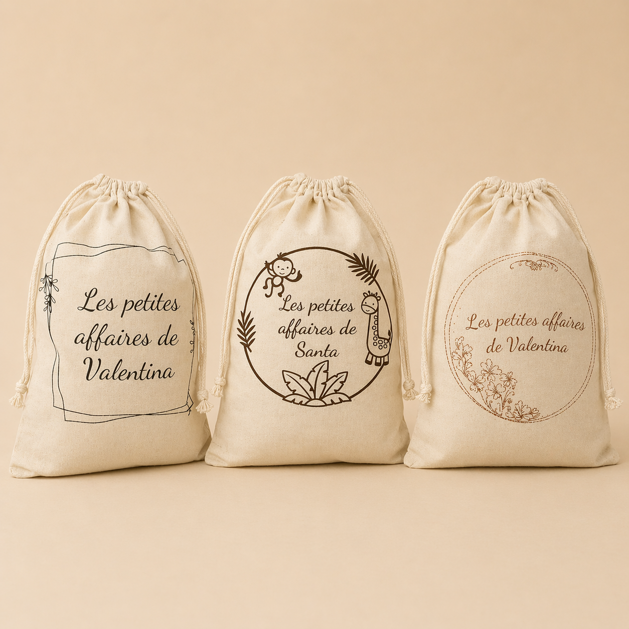 Sac en tissu personnalisé