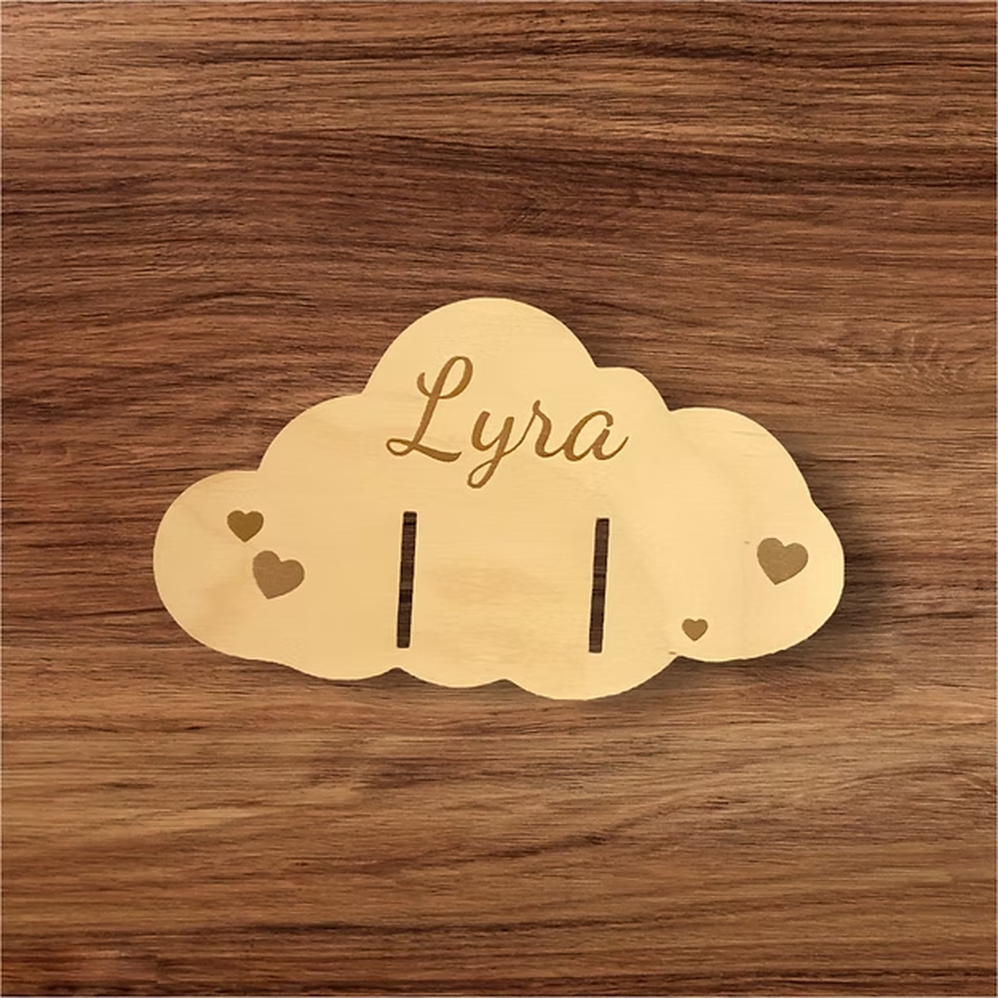 Support personnalisé pour le bracelet de naissance